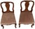 Antique Baroque Chairs in Walnut, 1800, Set of 2 For Sale - Image 4 of 18