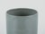 European studio ceramicist. Unique ceramic vase in a cylindrical shape. Glaze in blue-grey tones. Unglazed and glazed....