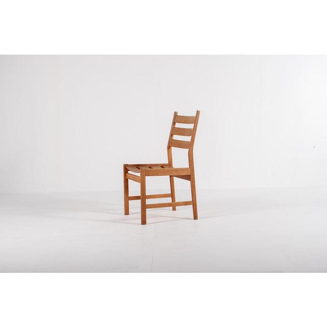 Oak Dining Chairs by Kurt Østervig for K.P. Møbler, 1960s, Set of 4 For Sale - Image 13 of 14
