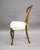 Cream Antique Victorian Walnut Balloon Back Dining Chairs, 1860, Set of 4 For Sale - Image 8 of 9