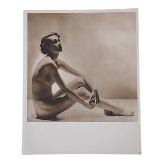 Vintage Mid Century Nude Photogravure For Sale