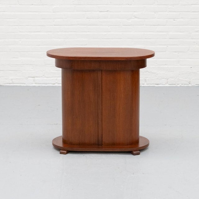 1920s Dutch Art Deco Hinged Top Side Table, 1920s For Sale - Image 5 of 18