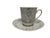 Vintage Polish Cup and Saucer from Wałbrzych Pottery, 1970s, Set of 2 For Sale - Image 12 of 12