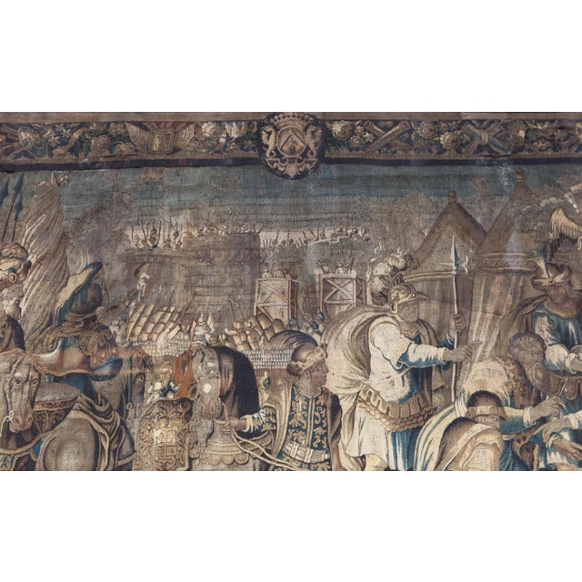 Large Aubusson Tapestry, 1650 For Sale - Image 11 of 16
