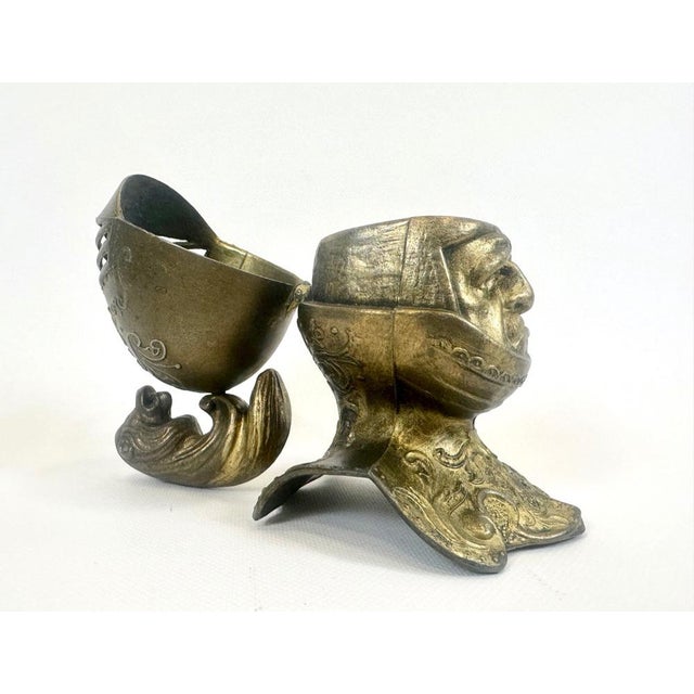 Antique Figurative Inkwell, 1890s For Sale - Image 4 of 16