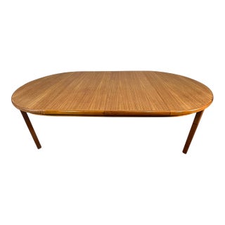 1980s MCM Teak Dining Table by Rasmus For Sale