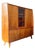 Mid-Century Highboard with Display For Sale