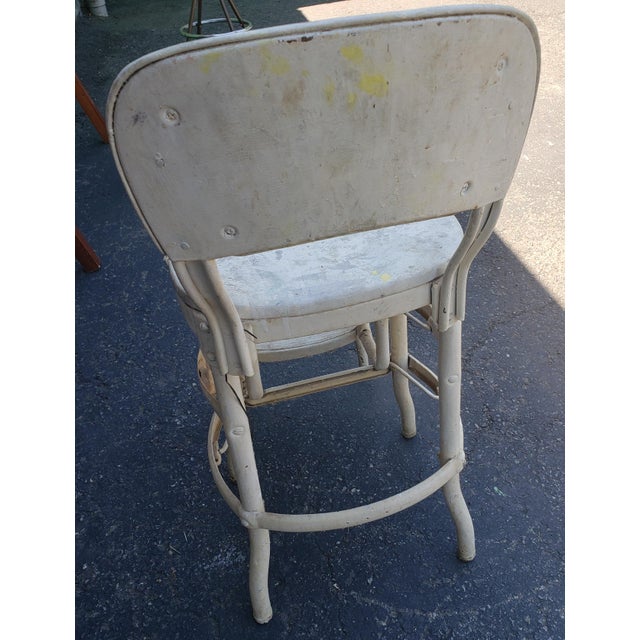 Vintage Cosco Step Stool Counter Chair Chairish