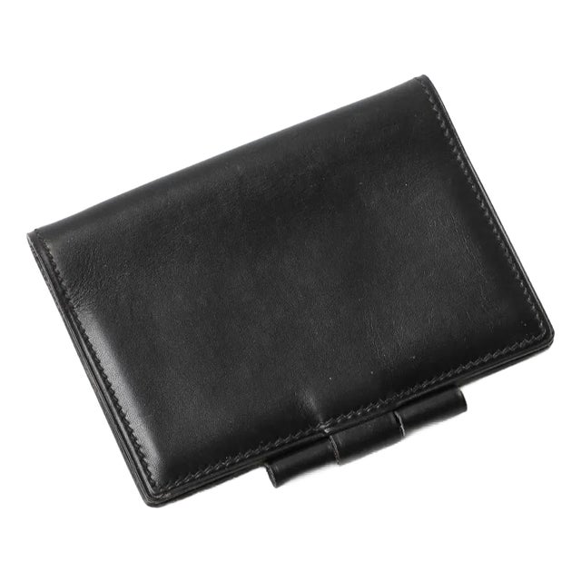 Vintage Hermès Black Calf Agenda For Sale