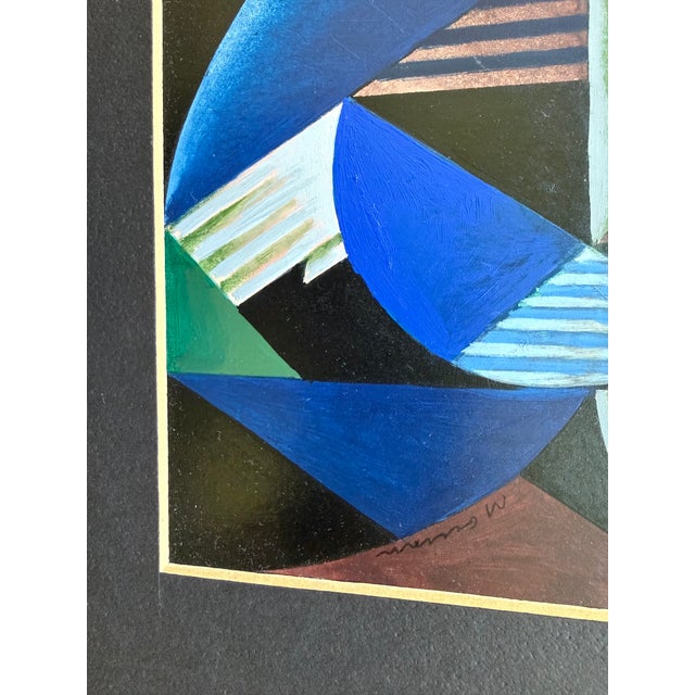 Abstract Michael Guinn Framed Abstract Painting For Sale - Image 3 of 7