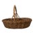 XXL Vintage Antique Gathering Basket For Sale
