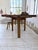 Golden Oak Farmhouse Table with Extension, 1960s For Sale - Image 13 of 18