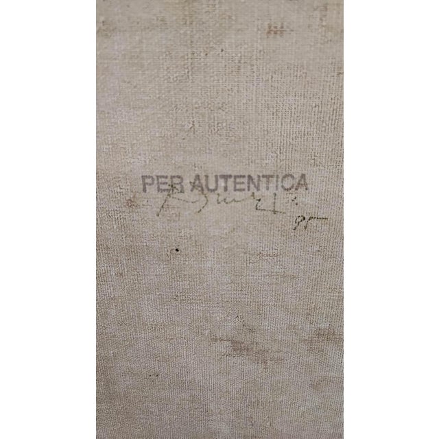 Lucio Bulgarelli, 1996, Oil on Canvas, Framed For Sale - Image 9 of 18