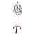1970s Wrought Iron 16 Light Candle Holder Tree For Sale