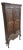 Antique Oak 2 Door Corner Unit With Carved Panels Resting On Cabriole Feet For Sale