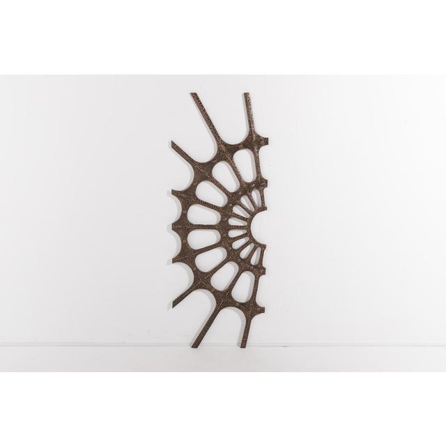 Metal Brutalist Art Sculpture, 1980s For Sale - Image 7 of 10