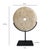 Hand-Carved Indonesian Marble Disk on Stand For Sale - Image 13 of 15