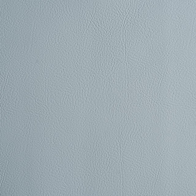 Schumacher Sample - Schumacher Vegan Leather Indoor/Outdoor Fabric In Cornflower For Sale - Image 4 of 5