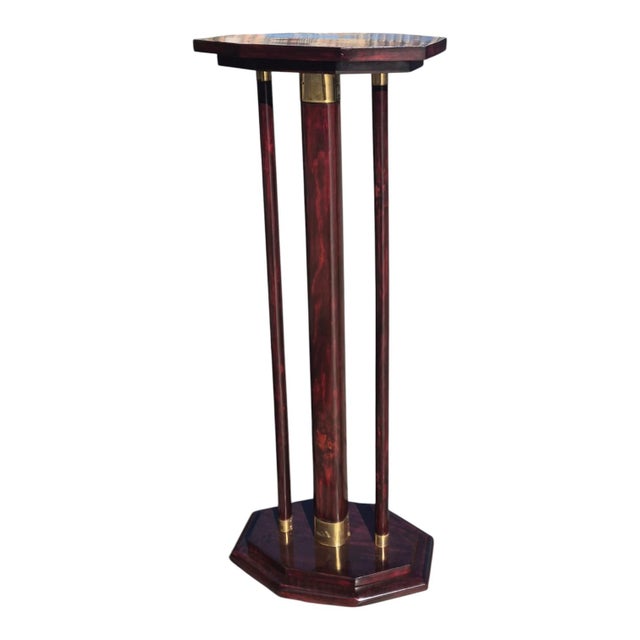 Art Deco Pedestal, 1930s For Sale - Image 3 of 3