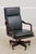 1980s Hancock & Moore Leather Executive Desk Chair For Sale - Image 5 of 15