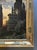 Ferdinand Knab, Ancient Ruin at Sunset, 1900, Oil Painting on Wood, Framed For Sale - Image 3 of 8