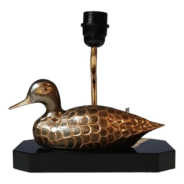 Vintage Duck Table Lamp, 1970s For Sale