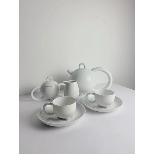 Vintage Coffee and Tea Set by Matteo Thun for Arzberg, 1989, Set of 7 For Sale - Image 10 of 10