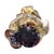 Murano Campanella Millefiori Glass Dog Figurine With Gold Fleck, 4" For Sale - Image 11 of 15