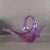 Large Italian Violet Glass Bowl from Murano, 1950s For Sale - Image 3 of 6