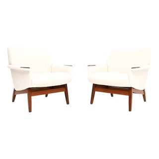 Danish Teak Armchairs, 1960s, Set of 2 For Sale