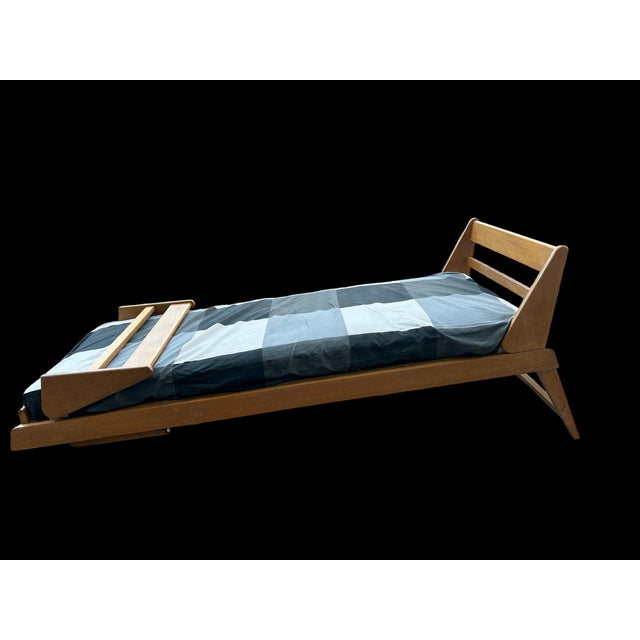 Daybed attributed to René Jean Caillette, 1950s For Sale - Image 10 of 15