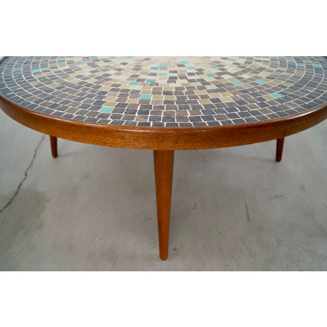 1960’s Mid-Century Modern Gordon & Jane Martz Mosaic Tile Coffee Table For Sale - Image 11 of 12
