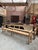 Benches with Backrests, Early 20th Century, Set of 2 For Sale - Image 3 of 13
