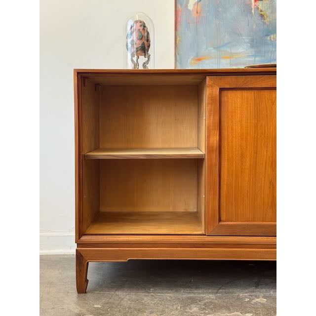Vintage Teak Credenza by Shanghai Furniture Factory For Sale In Los Angeles - Image 6 of 17