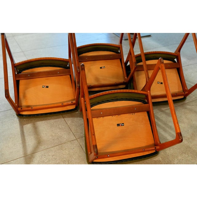 Set of 4 Danish MCM Teak Dining Chairs by Vamdrup Stolefabrik for Art Turn, Denmark, 1960s For Sale - Image 15 of 15