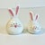 Vintage Whimsical Modern Ceramic Bunny Salt & Pepper Shakers - A Pair For Sale - Image 12 of 12