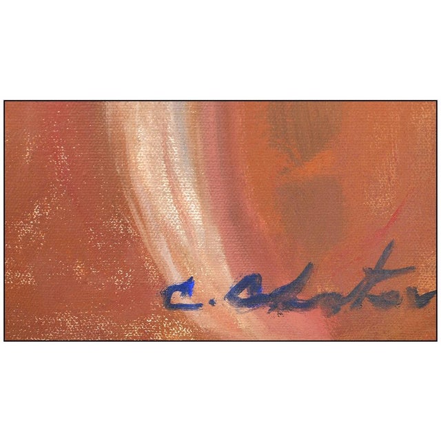 Mid 20th Century Silken Adornment, Constantin Chatov For Sale - Image 4 of 5