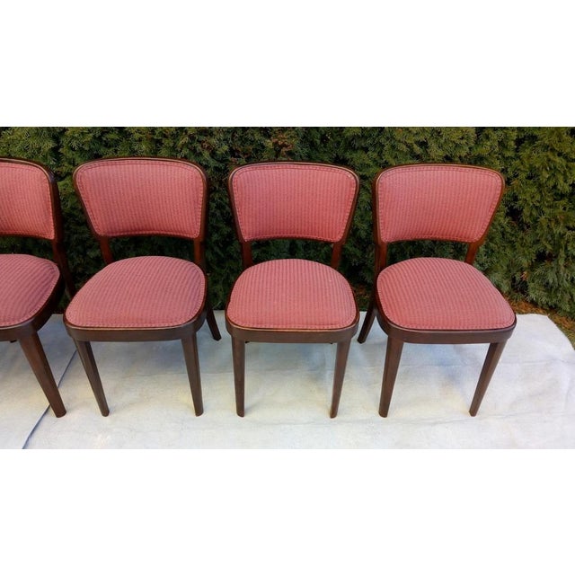 1920s Art Deco Dining Chairs from Thonet, 1920s, Set of 6 For Sale - Image 5 of 18