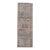 1970 Vintage Oushak Kilim Runner - Muted Pastel Pink Beige Area Rug - Traditional Turkish Medallion Runner for Hallway For Sale