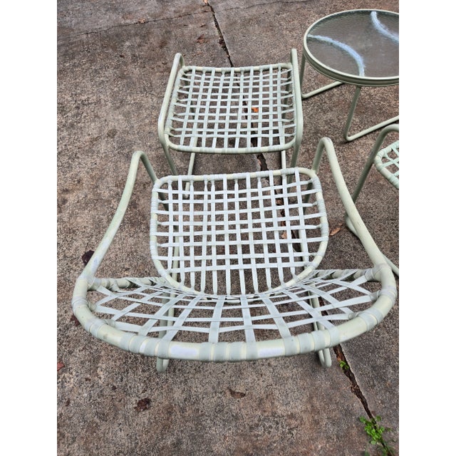 Vintage Kantan 6 Piece Seating Set, Attributed to Brown Jordan For Sale - Image 15 of 16