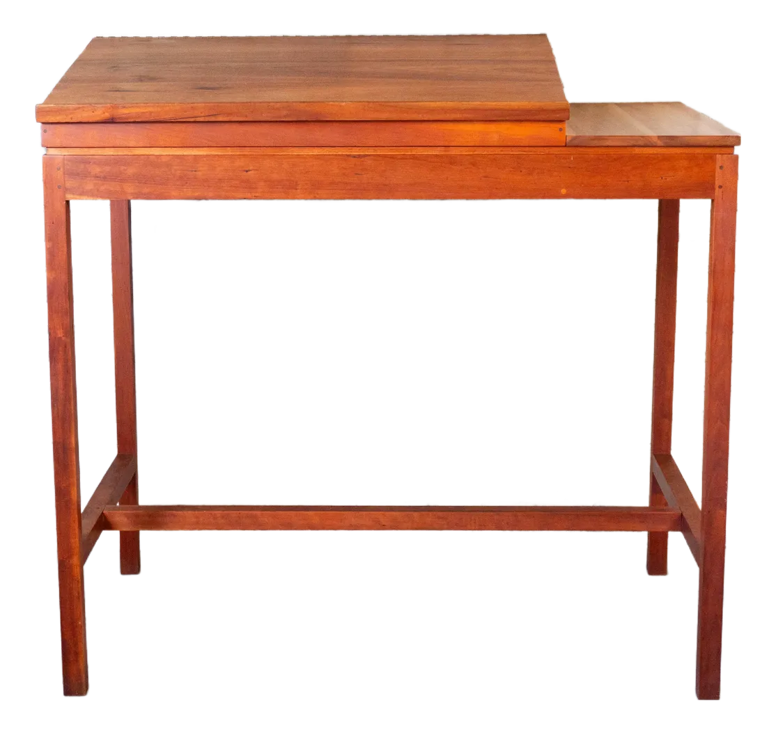 1990s Vintage Thos Moser Attr. Cherry Wood Standing Drafting Desk