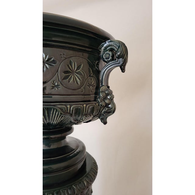 Column and Flowerpot by Johann Peter Gréber, Set of 2 For Sale - Image 10 of 16
