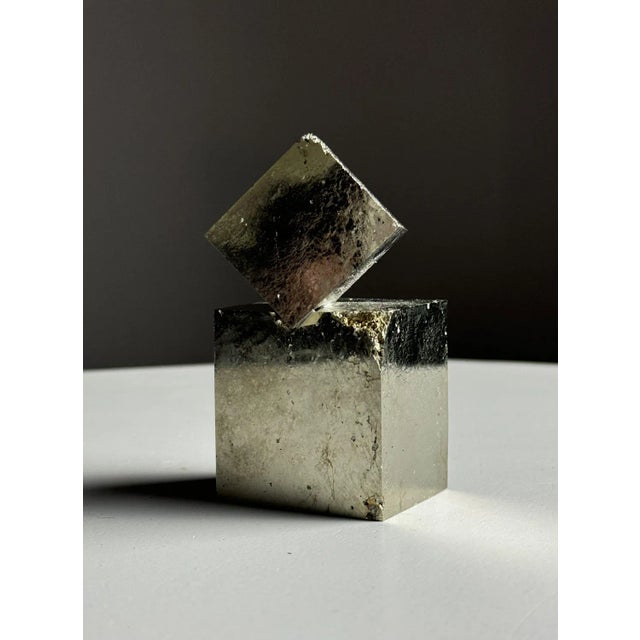 Metal Pyrite Piece in Mineral For Sale - Image 7 of 11