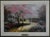 Thomas Kinkade Morning Dogwood Framed Matted Art Print Vintage Garden Gazebo For Sale - Image 10 of 15
