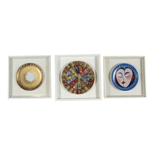 Rosenthal Collectible Framed Plates - Set of 3 For Sale