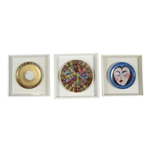 Rosenthal Collectible Framed Plates - Set of 3