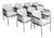 Design Plus Gallery presents a Set of Eight Remix Dining Chairs from Caracole. Mixing old and new, these remarkable chairs...