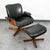 Mid Century Modern Lounge Chair Plycraft Mr Chair Black Swivel George Mulhauser, 2 Pieces For Sale - Image 10 of 12