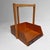 Mid-Century Modern Vintage Japanese Wooden Chiritori Dustpan with Copper Rim, 1960s For Sale - Image 3 of 14