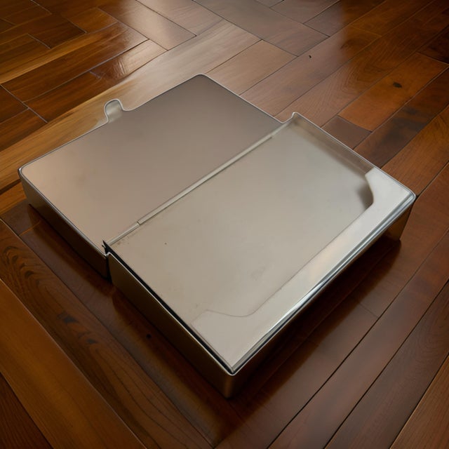 Late 20th Century Tiffany & Co Estate Business Card Holder Sterling Silver For Sale In New York - Image 6 of 11